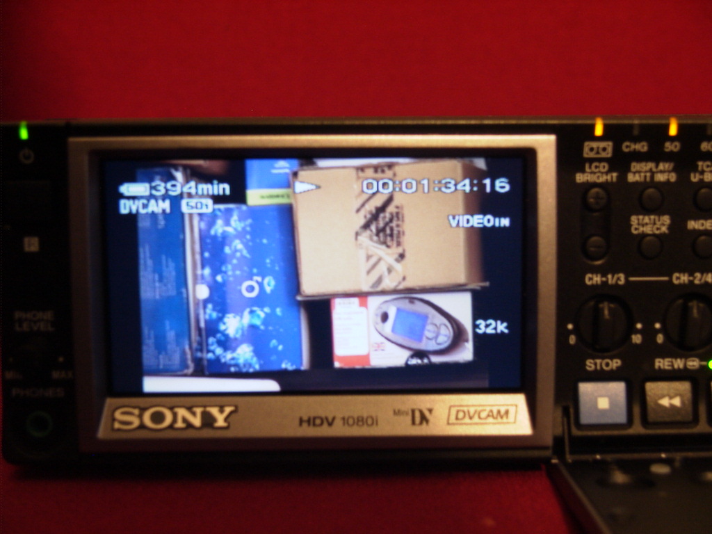 Sony HVR1500 Deck MiniDV DV DvCAM HDV SDI PLAYER RECORDER eBay